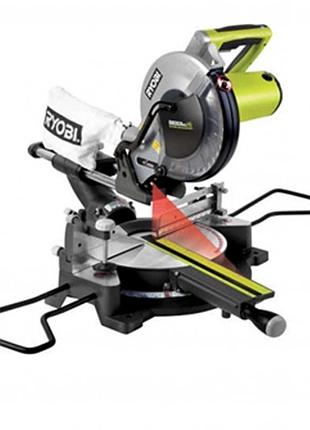 Торцовочная пила с протяжкой ryobi ems2026sclhg 260мм