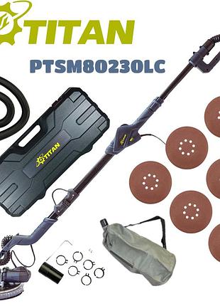 Шліфувальна машина для стін та стелі titan ptsm80230lc
