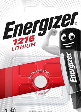 Батарейка energizer cr1216 lithium 3v 1шт ft