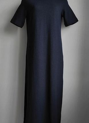 Cos платье шерсть коттон макси