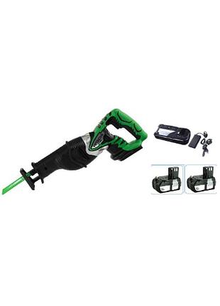 Акумуляторна шабельна пила hitachi cr18dl set28 18в