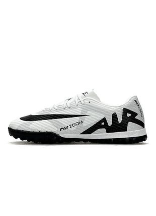 Жіночі кросівки nike air zoom mercurial vapor 15 academy tf white grey black