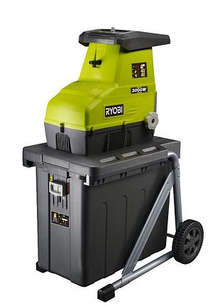 Измельчитель веток садовый ryobi rsh3045u 3000w, максимальный диаметр 45 мм