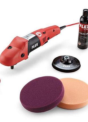 Роторная полировальная машина flex pe 14-3 125 p-set 1400вт