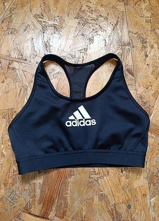 Оригінальний спортивний топ бюст adidas