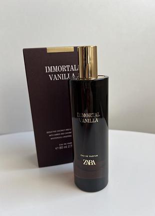 Парфуми immortal vanilla zara