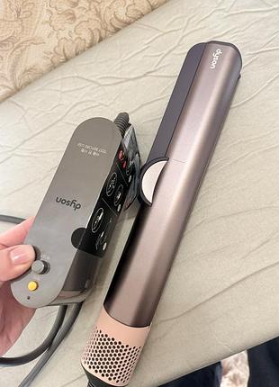 Дайсон випрямляч для волосся dyson airstrait (ceramic pink/rose gold)