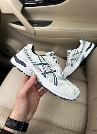 Asics gel-1130 white blue кроссовки