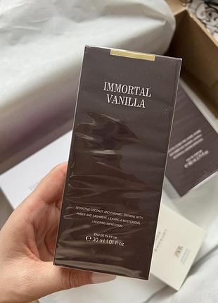 Парфуми immortal vanilla zara