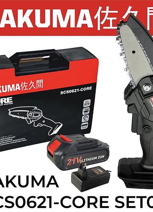 Акумуляторна ланцюгова пила sakuma scs0621 core set012