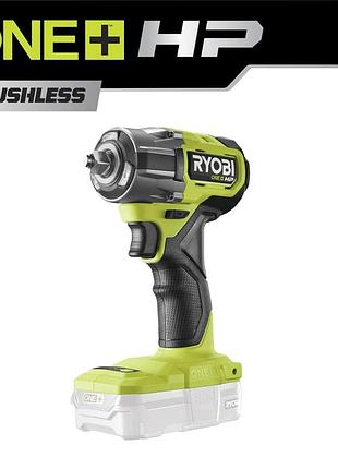 Бесщеточный аккумуляторный ударный гайковерт ryobi riw18c-0 1/2 450nm