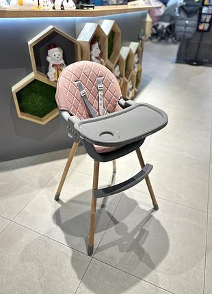 Стульчик для кормления el camino me 1111 lumi pink