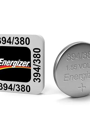 Батарейка energizer silver oxide 394/380 ag9 sr936sw блістер 1 шт ft