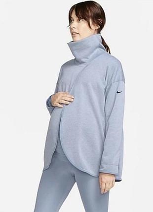 Nike світшот для вагітних сіро-блакитний s