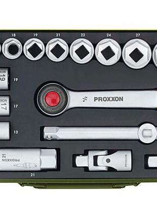 Proxxon 23000, набор из 29 частей для мощной механической работы. с 1/2 " трещеткой.