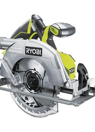 Пила дисковая бесщеточная аккумуляторная ryobi r18cs7-0 one+