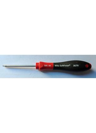 Отвертка softfinish torx t8x60 мм