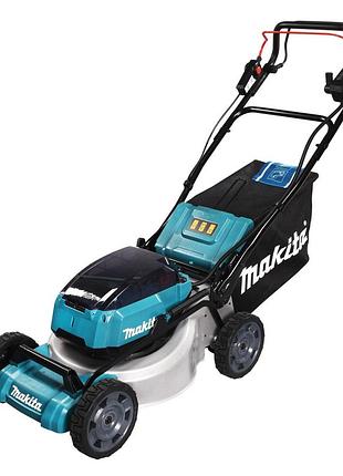 Аккумуляторная самоходная газонокосилка makita dlm462z (без акб) 2x18v 460mm