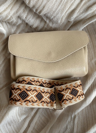 Шкіряна сумка crossbody savini