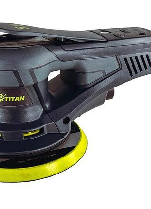 Эксцентриковая шлифовальная машина с бесщеточным мотором titan pesm3-150 ec