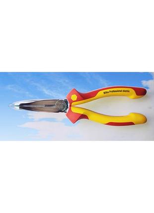 Тонкогубці вигнуті діелектричеські wiha profissional electric 200 mm vde