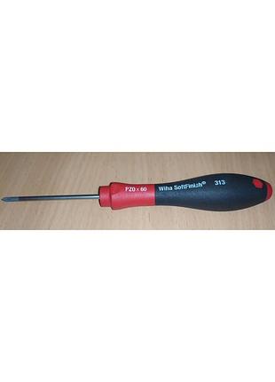 Отвертка крестовая wiha-softfinish pz 0x60