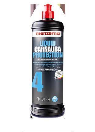 Полировальная паста menzerna liguid carnauba protection 4, 1л