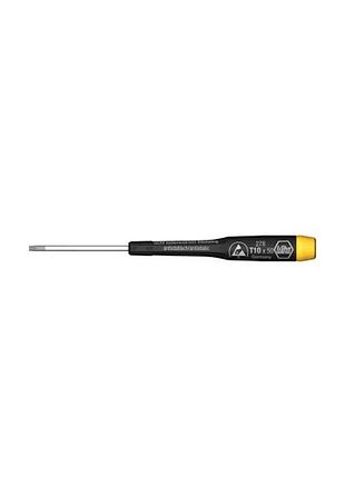 Прецизионная отвертка-звездочка wiha esd torx 278 t6x40