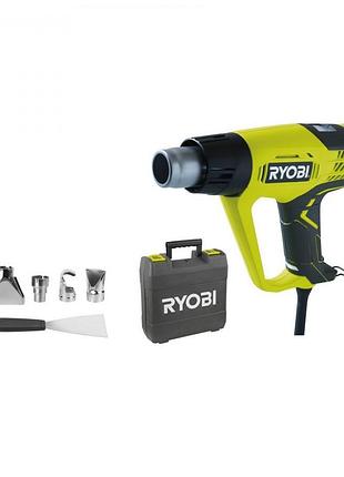 Фен строительный ryobi ehg2020lcd