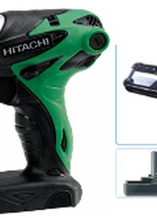 Аккумуляторный ударный шуруповерт 10,8в hitachi wh10dl set24
