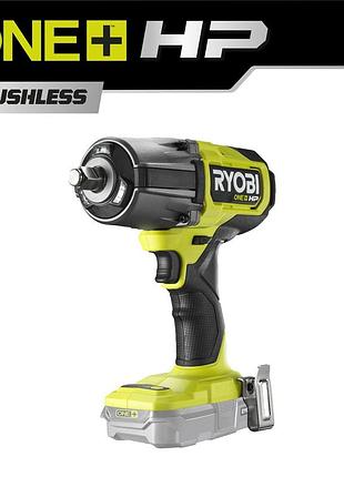 Аккумуляторный бесщеточный ударный гайковерт ryobi riwh18x-0 one+,1600nm 18в