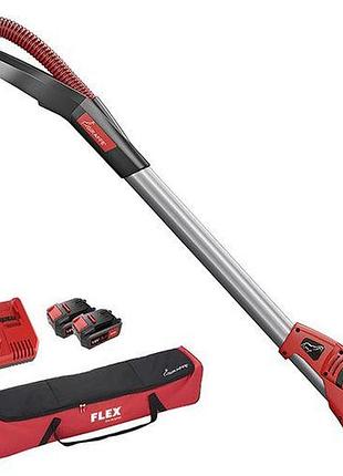Flex ge mh 18.0-ec/5.0 set+m аккумуляторна машина giraffe® для шліфування стін і стелі з мінними головами