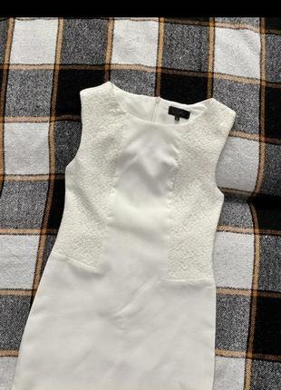 Белое платье с кружевом, с4 фото