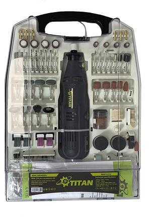 Бормашина/гравер (з гнучким валом) titan bbm16234