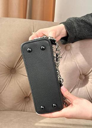 Сумка capucines mini black 4