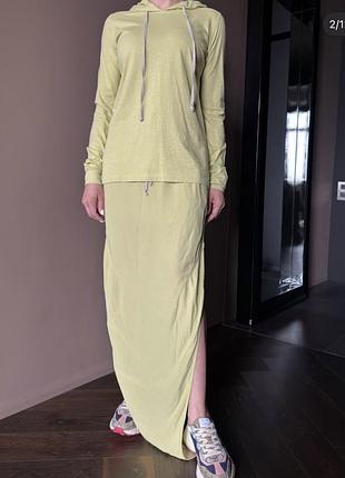Костюм с юбкой rick owens