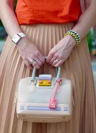 Сумка furla candy vanilla cartoon mini satchel