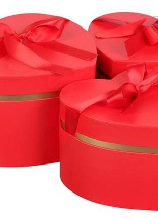 Подарочная коробка сердце 150 l25x22x15cm