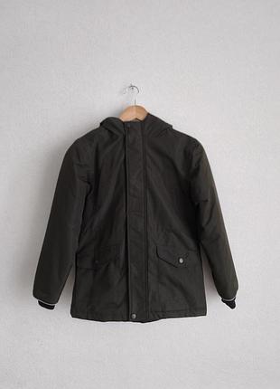 Куртка демісезонна кольору хакі