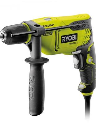 Дрель ударная ryobi rpd800-k