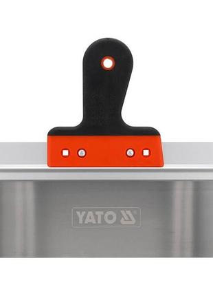 Шпатель фасадный 450 мм, лезвие из нержавеющей стали yato (yt-52313)
