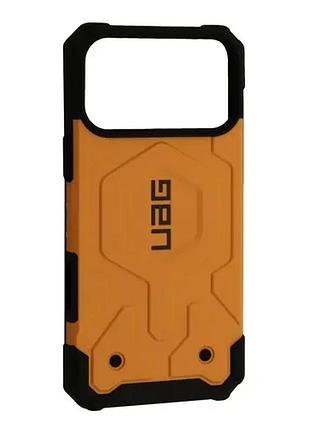 Чехол ударопрочный uag new ≤finder colors magsafe for iphone 17 pro yellow