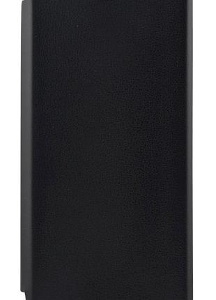 Чехол книжка premium для tecno spark go 1 (kl4) с функцией подставки черный