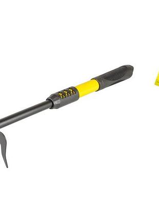 Граблі садові mastertool 5 зубців 410х100 мм з подовженою металевою ручкою 14-6167