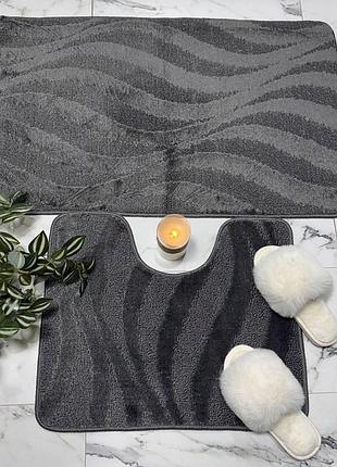 Комплект у ванну classik 60*100 та 60*50см 193-антрацит 0755