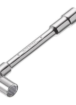 Ключ торцевой с отверстием l-образный 9 мм intertool ht-1609