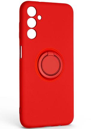 Чохол fiji holder ring для samsung galaxy a55 5g (a556) бампер з кільцем підставкою red