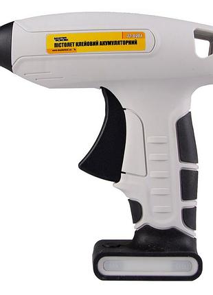 Пистолет клеевой аккумуляторный mastertool ø 7.2 мм dc 3.7v 1300 mah «капля-стоп» 42-0401