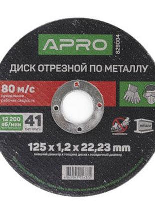 Диск отрезной по металлу 150х1.6мм apro 829007