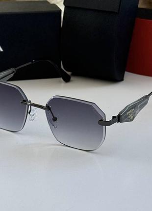 Женские солнцезащитные очки prada (прада), брендовые солнцезащитные очки премиум-класса для среднего типа лица, uv400